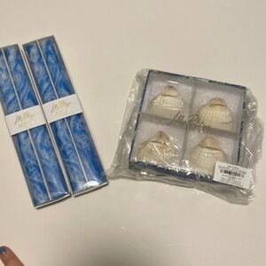 Lilly Pulitzer GWP candles/placecards/holders